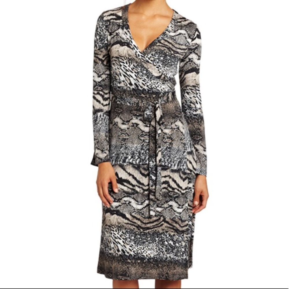 NWT Python Wrap Dress - Picture 3 of 6
